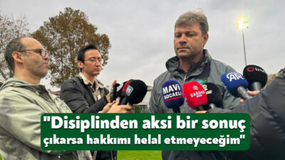 Kocaelispor Teknik Direktörü Ertuğrul Sağlam, Sakaryaspor maçıyla ilgili yaşananlarla ilgili,