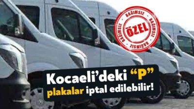 Kocaeli Büyükşehir Belediyesi Sayıştay 2023 yılı denetim raporuna P plakalarla