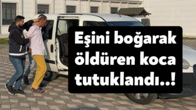Kocaeli’nin Gebze ilçesinde eşini uykusunda boğarak öldüren şahıs, çıkarıldığı mahkemece