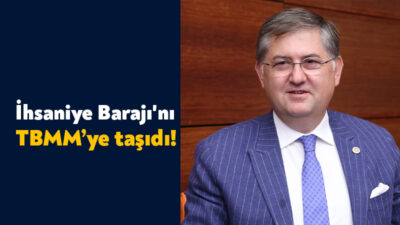 CHP Kocaeli Milletvekili Harun Özgür Yıldızlı Karamürsel’deki İhsaniye Barajı’nı meclis