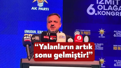 AK Parti’de Kartepe ile başlayan kongre süreci İzmit’te devam ediyor.