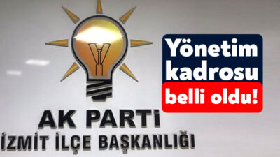 AK Parti’nin İzmit İlçe Kongresi’nde yeniden başkan olan Halil Güngör