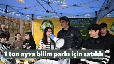 Kartepe’de geleneksel hale gelen ayva satışı etkinliği bu yıl da