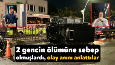 Kocaeli'nin İzmit ilçesinde iki gencin hayatını kaybettiği trafik kazasının sanıkları