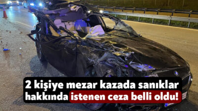 TEM Otoyolu'nda tıra arkadan çarparak 2 kişinin ölümüne neden olan