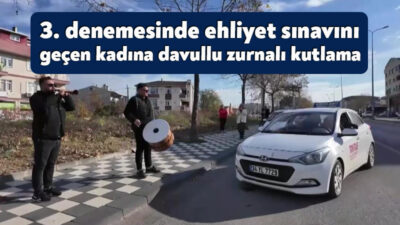 Kocaeli'de 2 kez direksiyon sınavına giren ancak kazanamayan kadın, 3'üncü