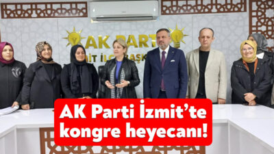 7 Aralık Cumartesi günü yapılacak olan AK Parti İzmit İlçe