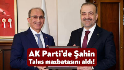 AK Parti Kocaeli İl Başkanı Şahin Talus ve yönetimi Kocaeli