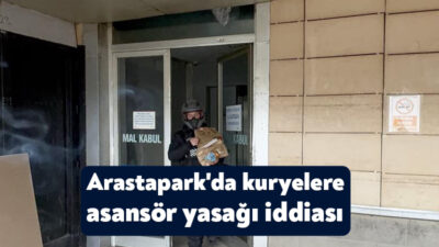 Kocaeli'nin İzmit ilçesinde bulunan Arasta Park AVM, iddiaya göre kuryelere