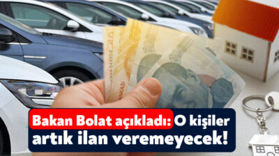 Ticaret Bakanı Ömer Bolat, meclis genel kurulundaki sunumunda emlak sektörüne