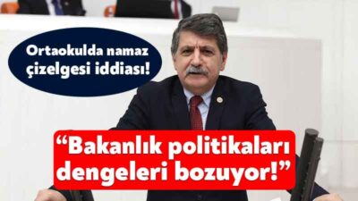 Gebze’de bir ortaokulda öğrencilerin namaz kıldıklarının “çizelgelerle” takip edildiği haberine
