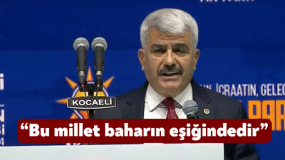 AK Parti Kocaeli 8.Olağan İl Kongresi bugün İzmit’te yer alan