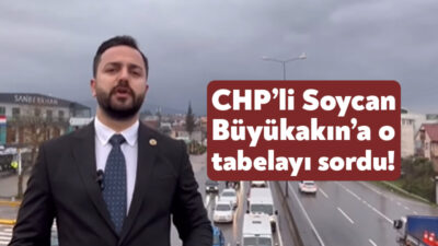 Başiskele’de yaşanan trafik çilesine ilişkin CHP’li Levent Soycan sosyal medyadan