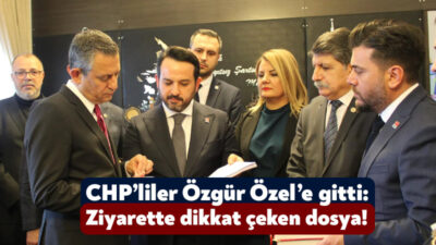 CHP’nin grup toplantısının ardından CHP İzmit İlçe Örgütü ile belediye