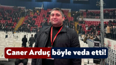 CHP Gençlik Kolları Genel Başkan Yardımcısı Caner Arduç, CHP’de yapılan