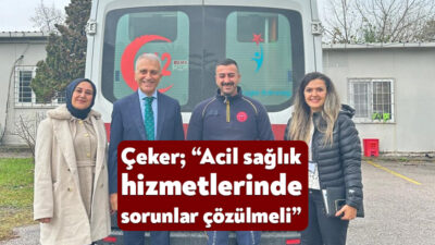 1-7 Aralık Acil Sağlık Hizmetleri Haftası nedeniyle Türk Sağlık Sen