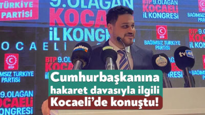 Bağımsız Türkiye Partisi Genel Başkanı Hüseyin Baş, kendisine açılan Cumhurbaşkanına