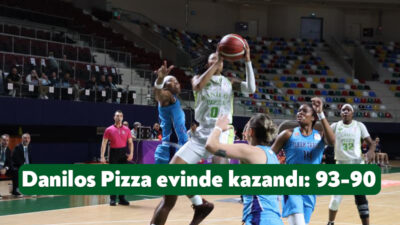 Kadınlar Basketbol Süper Ligi'nin 11. haftasında Danilos Pizza evinde karşılaştığı