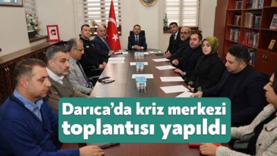Darıca’da yaşanan doğalgaz sorununun ilk anından itibaren sahada aktif olarak