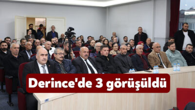 Derince Belediye Meclisi’nin Aralık Ayı Olağan Toplantısı’nda üç gündem maddesi