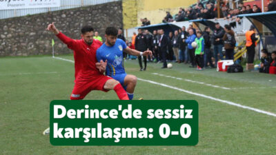 TFF 2. Lig Kırmızı Grup’un 15. hafta maçında Belediye Derincespor,