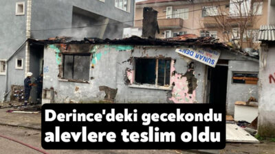 Kocaeli'nin Derince ilçesinde kat karşılığı müteahhide verilen ve 5 gün