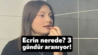 İzmit’in Erenler Mahallesi’nde 3 gün önce kaybolan Ecrin Yapıcı’dan haber