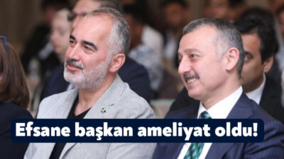 Karamürsel’de 4 dönem belediye başkanlığı yapan İsmail Yıldırım sağ omuzundaki