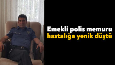 Kocaeli'de emekli polis memuru 52 yaşındaki polis memuru Şenol Poyraz,