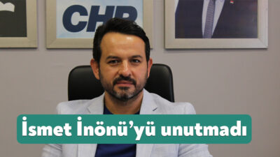 CHP İzmit İlçe Başkanı Gökhan Ercan yaptığı açıklamada Türkiye Cumhuriyeti