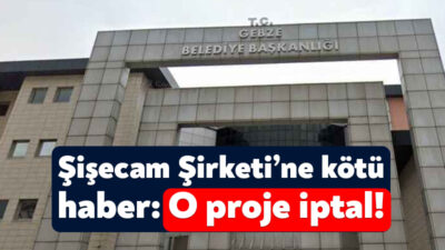 Türkiye Şişecam Şirketi Gebze’de yapmak için başlattığı ÇED süreci Gebze