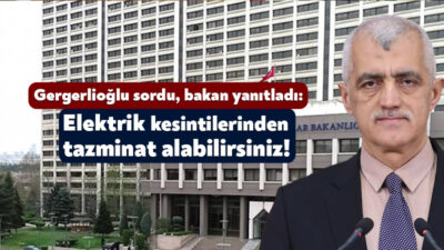DEM Parti Kocaeli Milletvekili Ömer Faruk Gergerlioğlu, Enerji ve Tabii