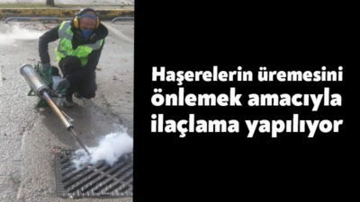 Kocaeli'de sivrisinek, karasinek ve haşerelerin üremesini önlemek amacıyla kış dönemi
