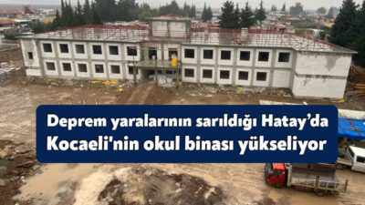 Kocaeli Büyükşehir Belediyesi, 2023 yılında meydana gelen deprem sonrası Hatay'da