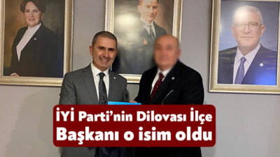 İYİ Parti Dilovası İlçe Başkanlığı'na iş insanı Güray Kondu atandı.
