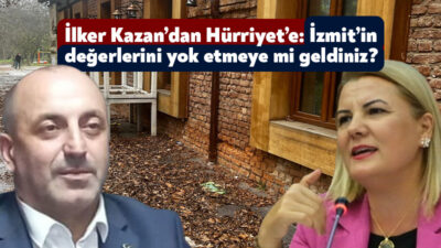 MHP İzmit İlçe Başkanı İlker Kazan, İzmit Belediyesi tarafından mühürlenen