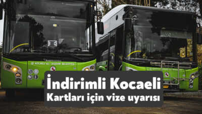 Kocaeli Büyükşehir Belediyesi, öğretmen ve öğrencilerin indirimli seyahat kartları için