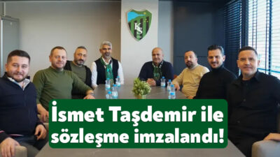 Trendyol 1. Lig'in lider takımı Kocaelispor'da Teknik Direktör İsmet Taşdemir