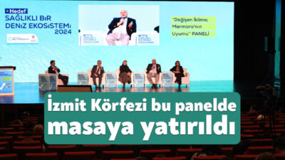 Büyükşehir’in ev sahipliğinde düzenlenen “Hedef Sağlıklı Bir Deniz Ekosistemi” panelinde