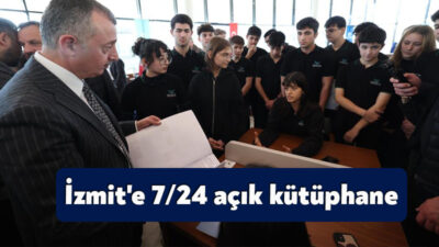 İzmit'teki Milli İrade Meydanı'na gençlerin kültürel ve eğitim ihtiyaçlarını karşılayacak