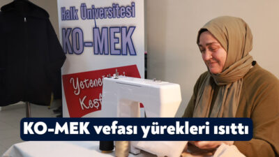 “KO-MEK Vefası” projesi ile gönüllere dokunan KO-MEK kursiyerleri aile olmanın