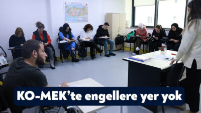 Engelli bireylerin eğitim almalarına ve kişisel gelişimlerine katkı sağlayan KO-MEK,