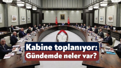 İmamoğlu’na destek için başlayan eylemler sürerken, Cumhurbaşkanlığı Kabinesi AKP'li Cumhurbaşkanı