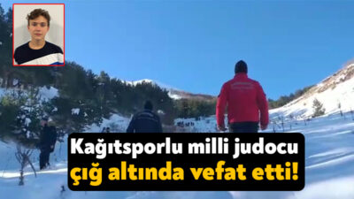 Erzurum’un Palandöken Dağı’nda bugün çığ düştü. Meydana gelen olayda bir