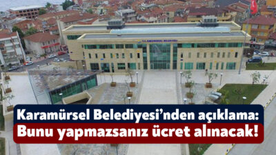 Karamürsel Belediyesi işyerini kapatan esnaflarla ilgili olarak açıklama yaptı. Buna