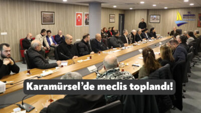 Karamürsel Belediyesi’nin Aralık Ayı Meclis Toplantısı bugün gerçekleştirildi. Karamürsel Belediye