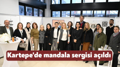 Kartepe'de "Geçmişten Geleceğe Sevgi" temasıyla hazırlanan mandala sergisi sanatseverlerin beğenisine