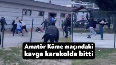 Amatör Küme'de şampiyonluğu yakından ilgilendiren Kocaeli Güneşspor - İhsaniyespor karşılaşmasının