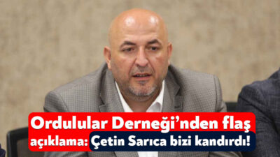Kocaeli’de son günlerde Ordulular Derneği ile İzmit Belediyesi arasında yaşanan