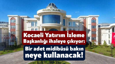 Kocaeli Yatırım İzleme ve Koordinasyon Başkanlığı 112 Acil Çağrı Merkezi